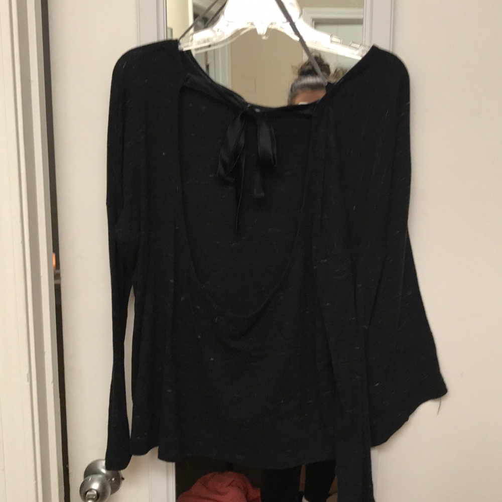 Open back long sleeve aerie shirt